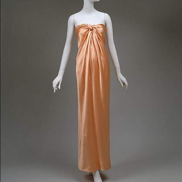 Vintage halston evening gowns Clearance